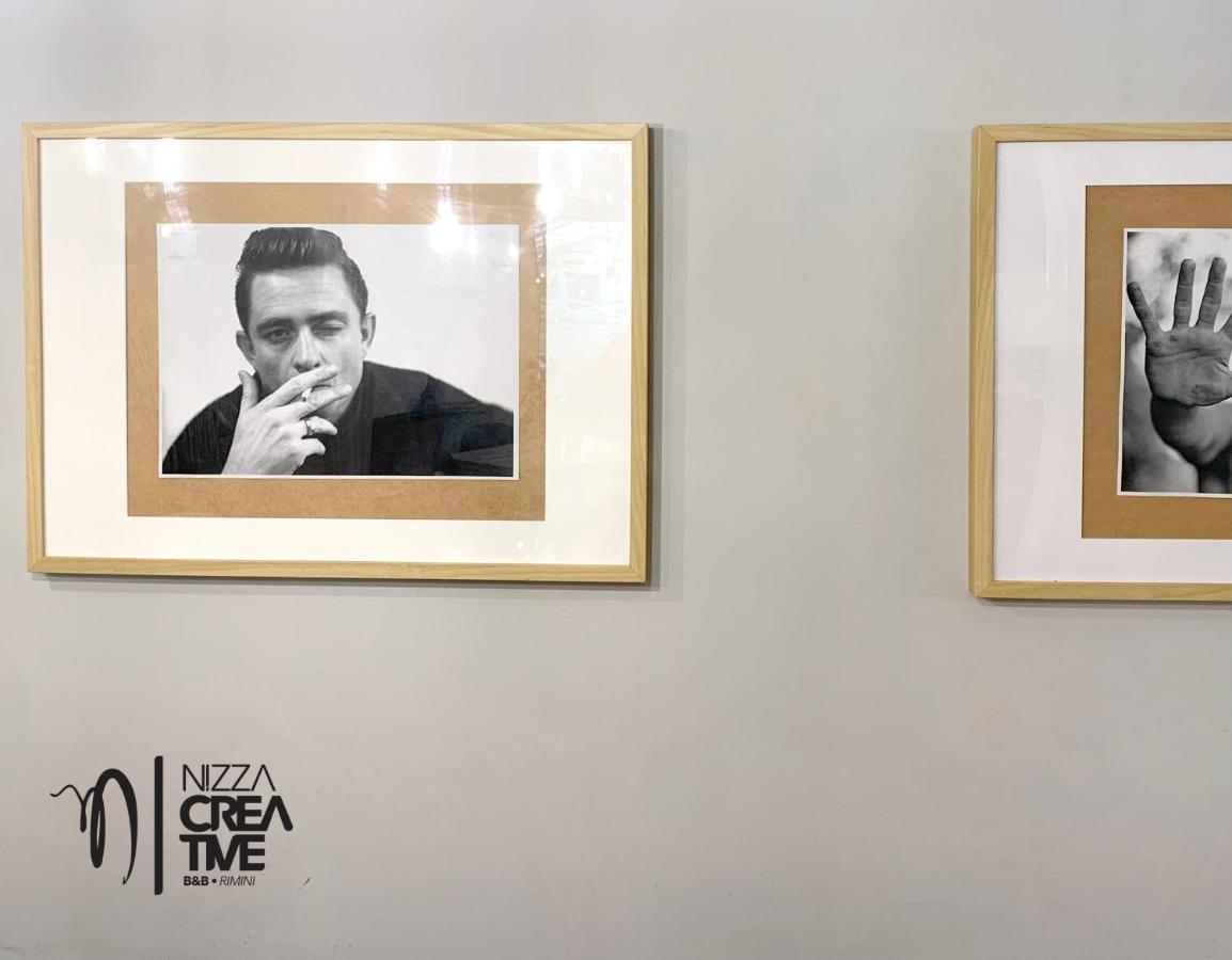 Hotel Nizza Creative Hotel Римини Экстерьер фото
