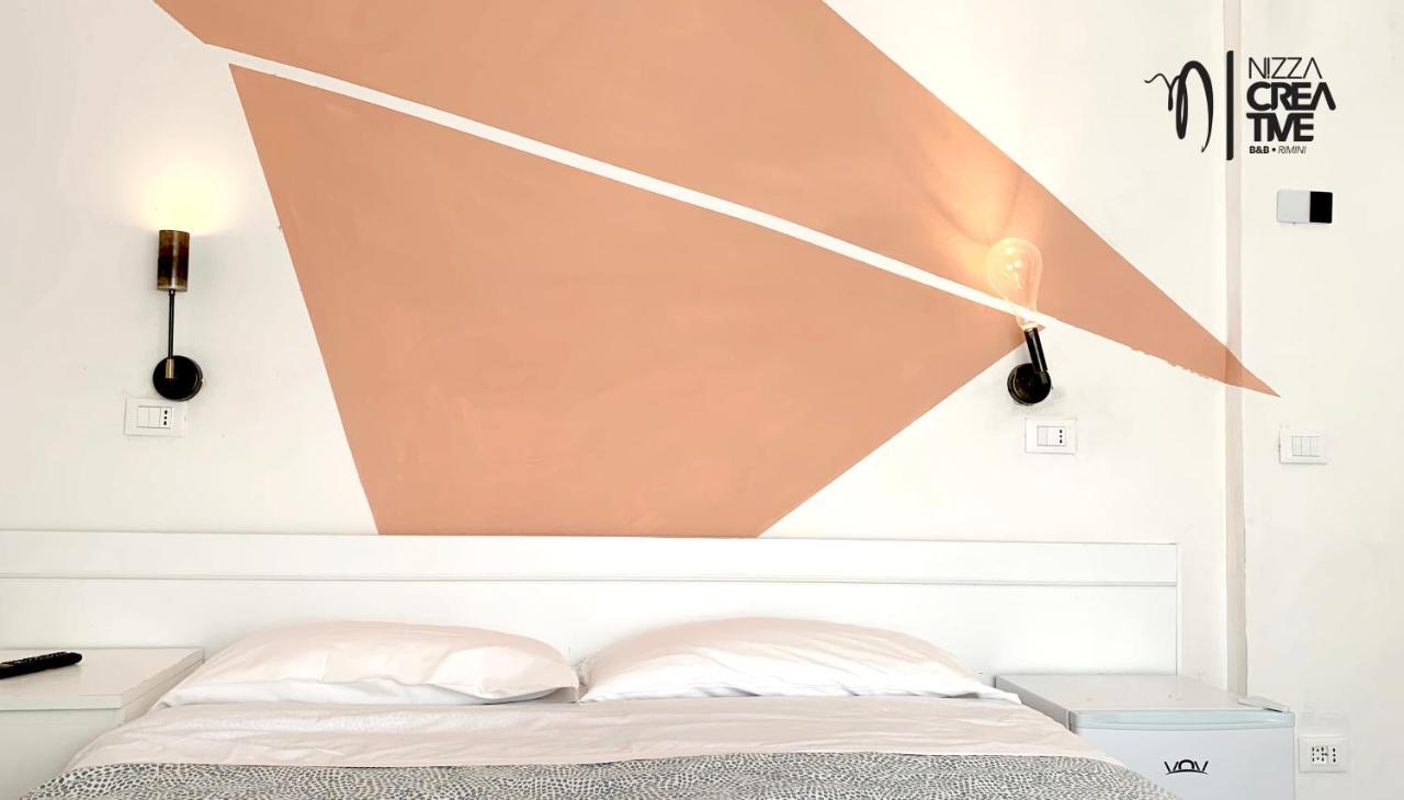 Hotel Nizza Creative Hotel Римини Экстерьер фото